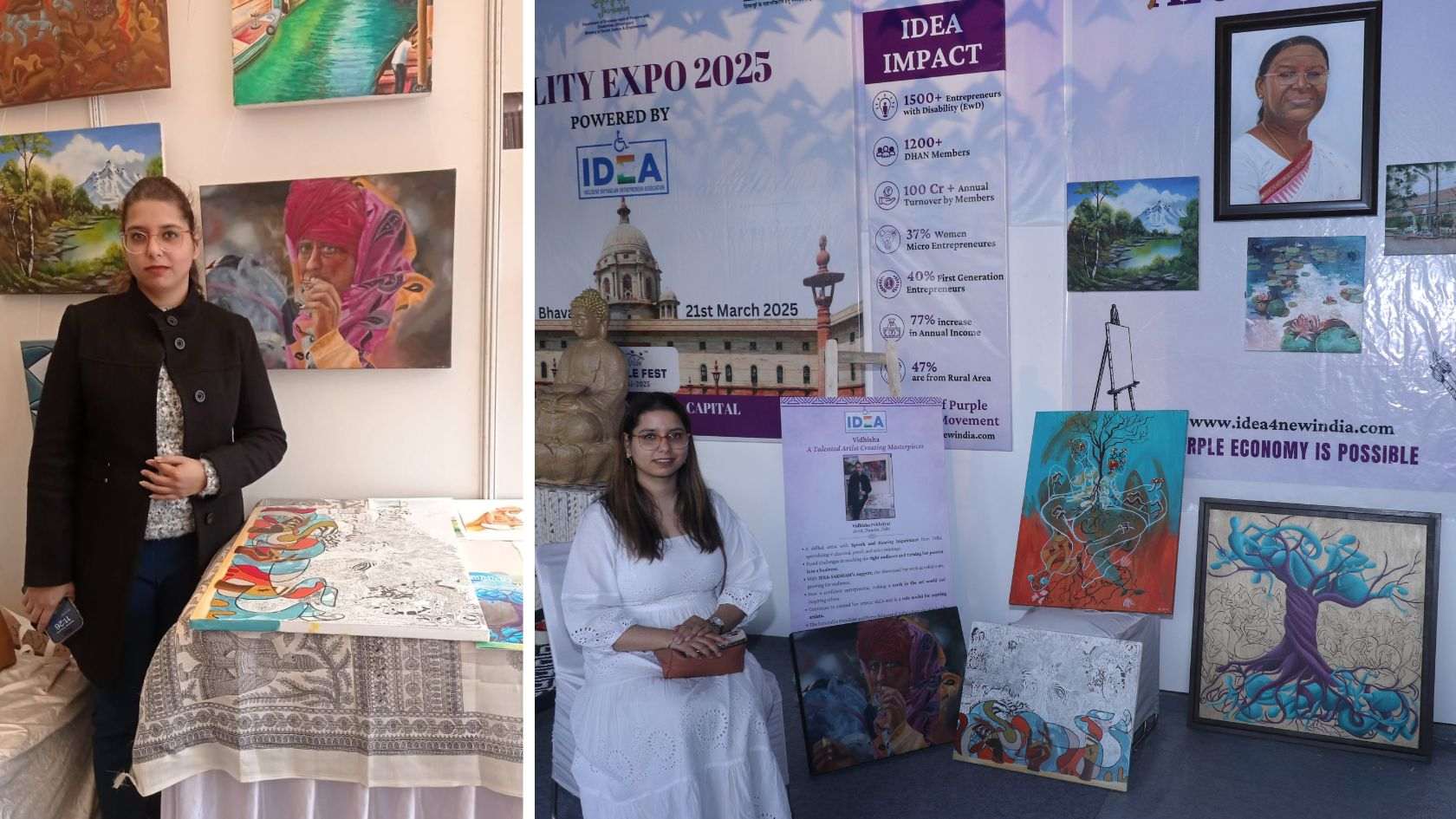 Vidhisha: A Talented Artist Creating Masterpieces